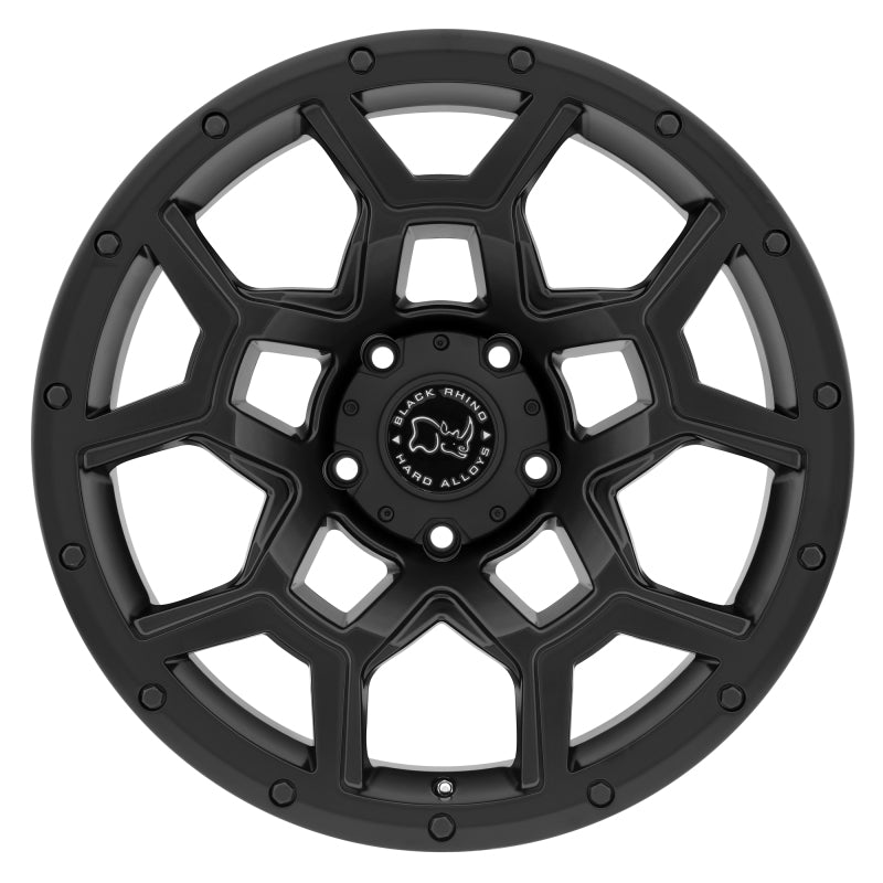 17x9.5 Black Rhino Overland Matte Black