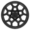 18x8.0 Black Rhino Overland Matte Black