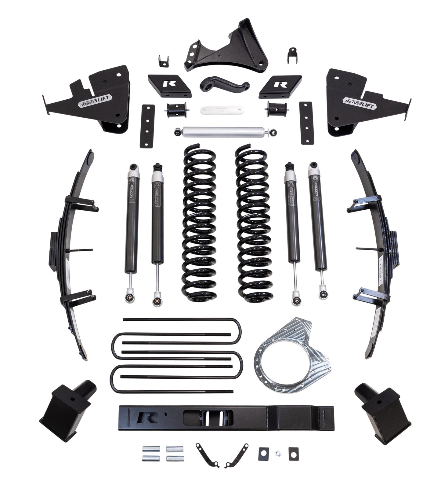 ReadyLift 8.5" Lift Kit with Falcon Shocks - 2017-2022 Ford Super Duty F250/F350/F450 Diesel 4WD