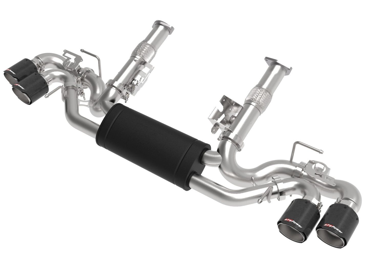 AFE MACH Force XP 3" to 2-1/2" 304 Stainless Steel Cat-Back Exhaust System 2020 Chevrolet Corvette (C8) V8-6.2L