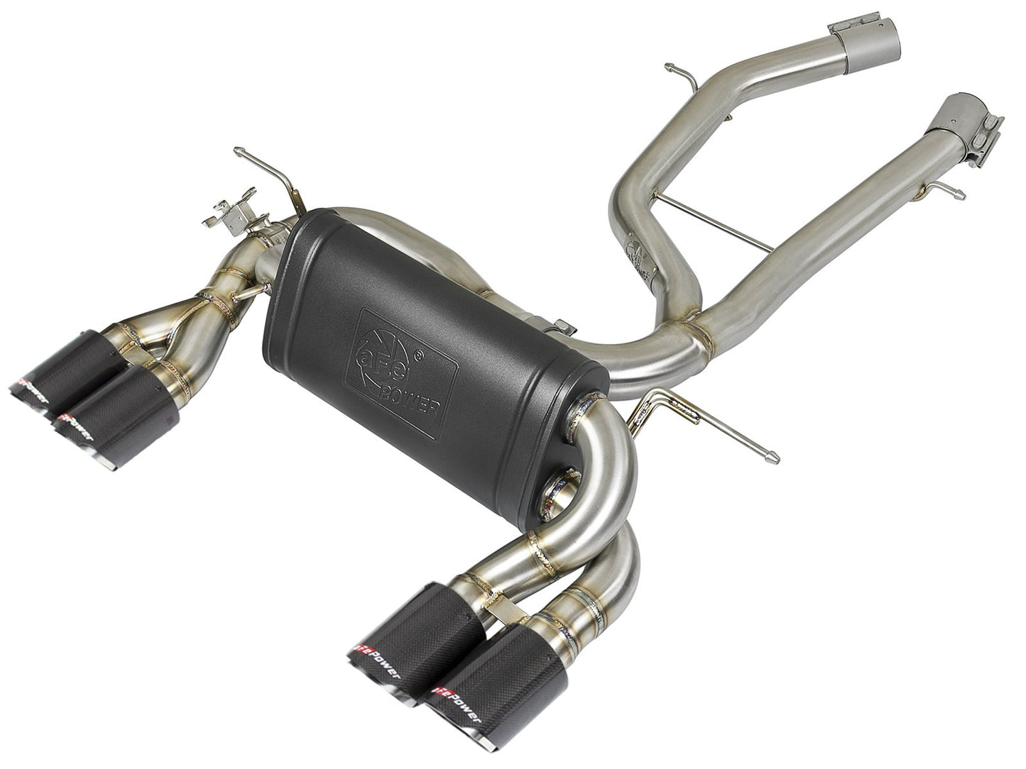 AFE MACH Force-Xp Axle-Back Exhaust System 2015-2020 BMW M3/M4 (F80/82) L6-3.0L