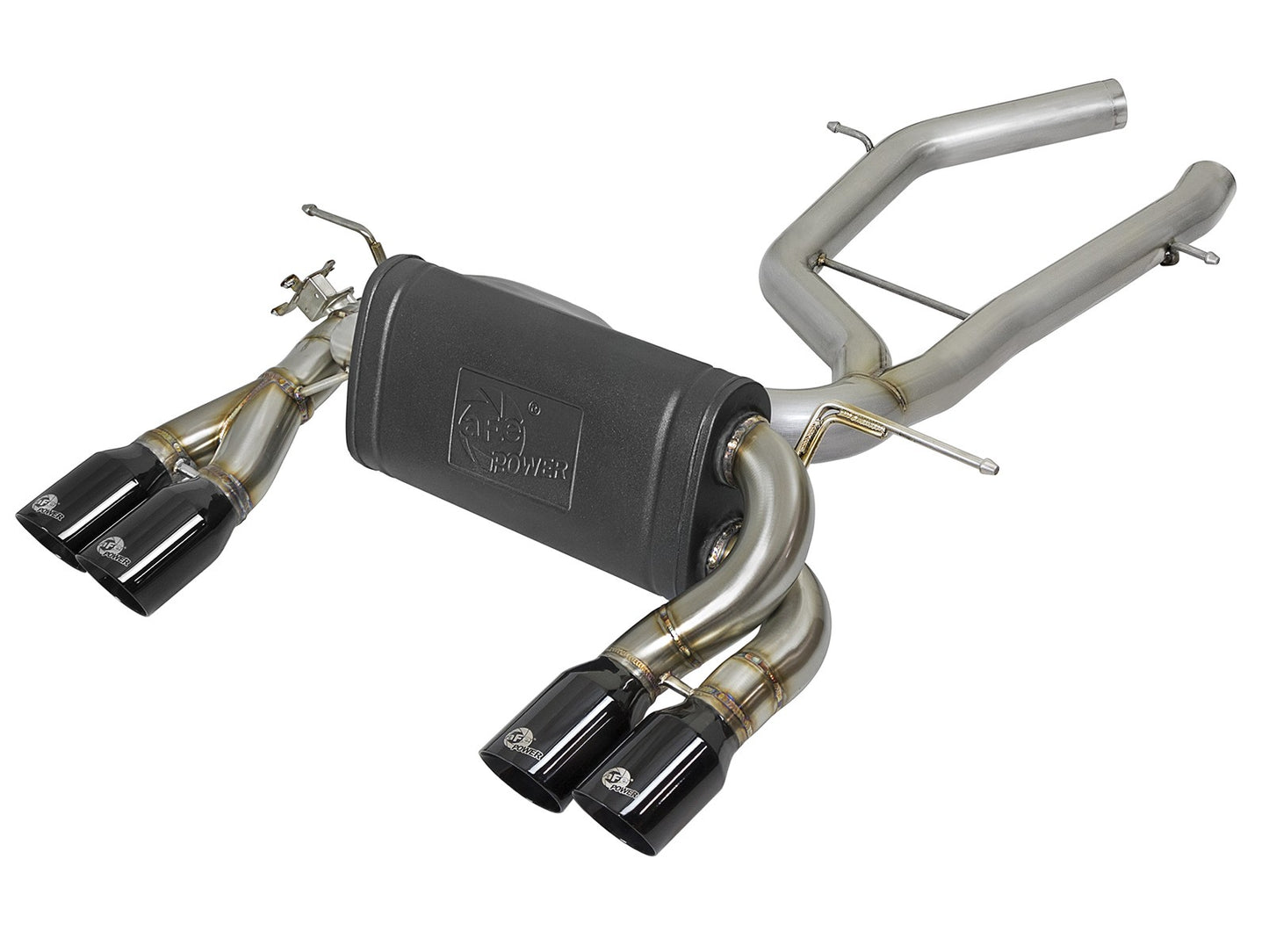 AFE MACH Force-Xp Axle-Back Exhaust System 2015-2020 BMW M3/M4 (F80/82) L6-3.0L