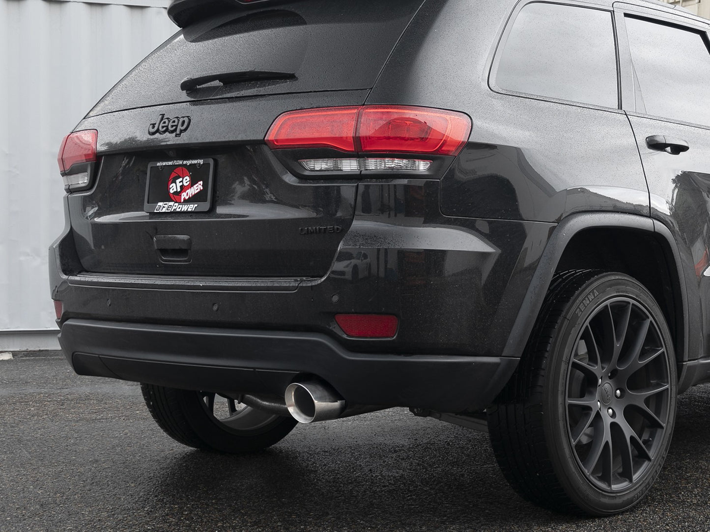 AFE MACH Force XP 2.5" to 3" 304 Stainless Steel Cat Back Exhaust System 2014-2021 Jeep Grand Cherokee (WK2) V6 3.6L