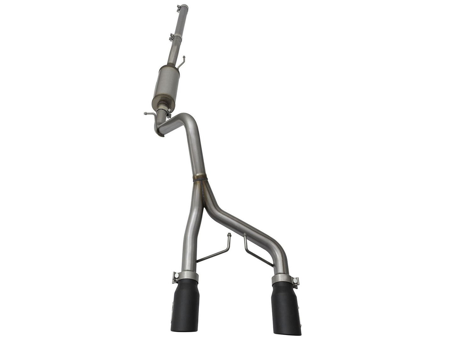 AFE Rebel Series 2-1/2" 409 Stainless Steel Cat-Back Exhaust System 2007-15 Jeep Wrangler (JK) V6-3.6L/3.8L (2/4Dr)