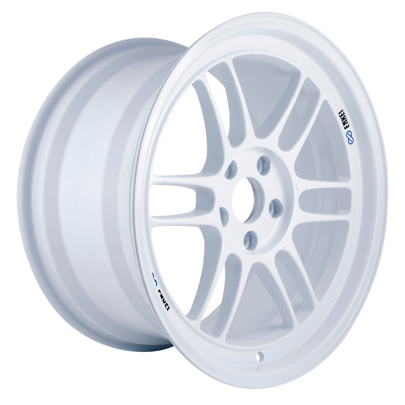 18x9.5 Enkei RPF1 Vanquish White / 5x114.3 / 38mm Offset / 73mm Center Bore