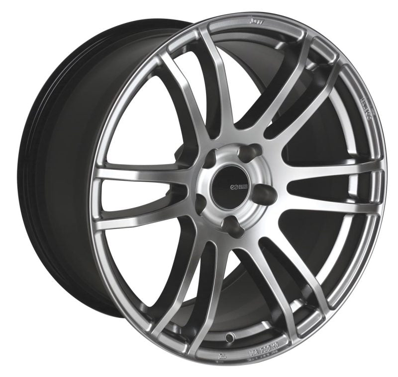 Enkei TSP6 17x8 40mm Offset 5x114.3 Bolt Pattern Hyper Silver Wheel