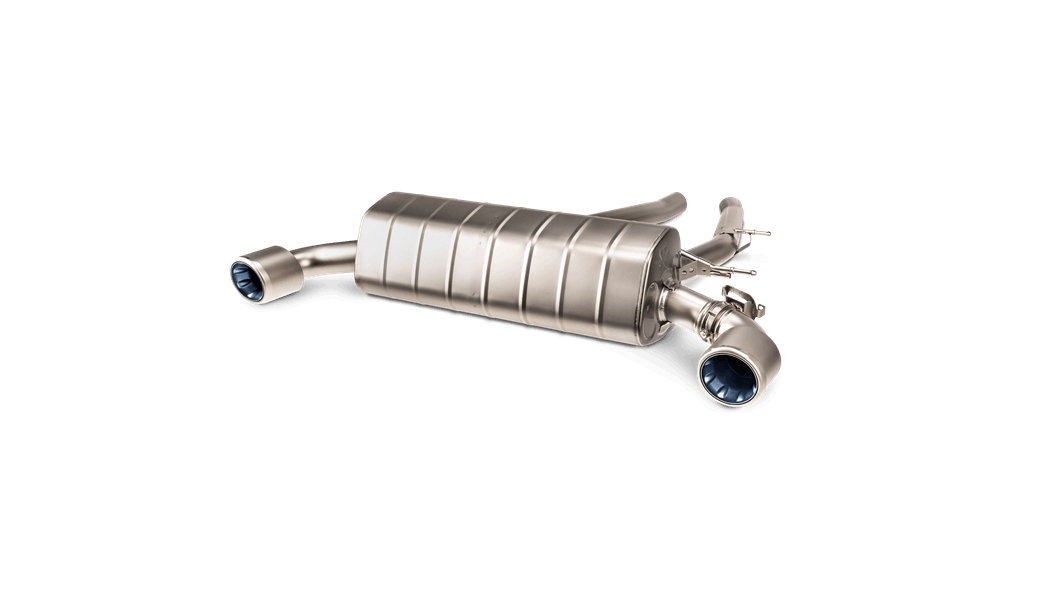 Akrapovic Slip-On Titanium Exhaust System 2019-2020 Toyota GR Supra