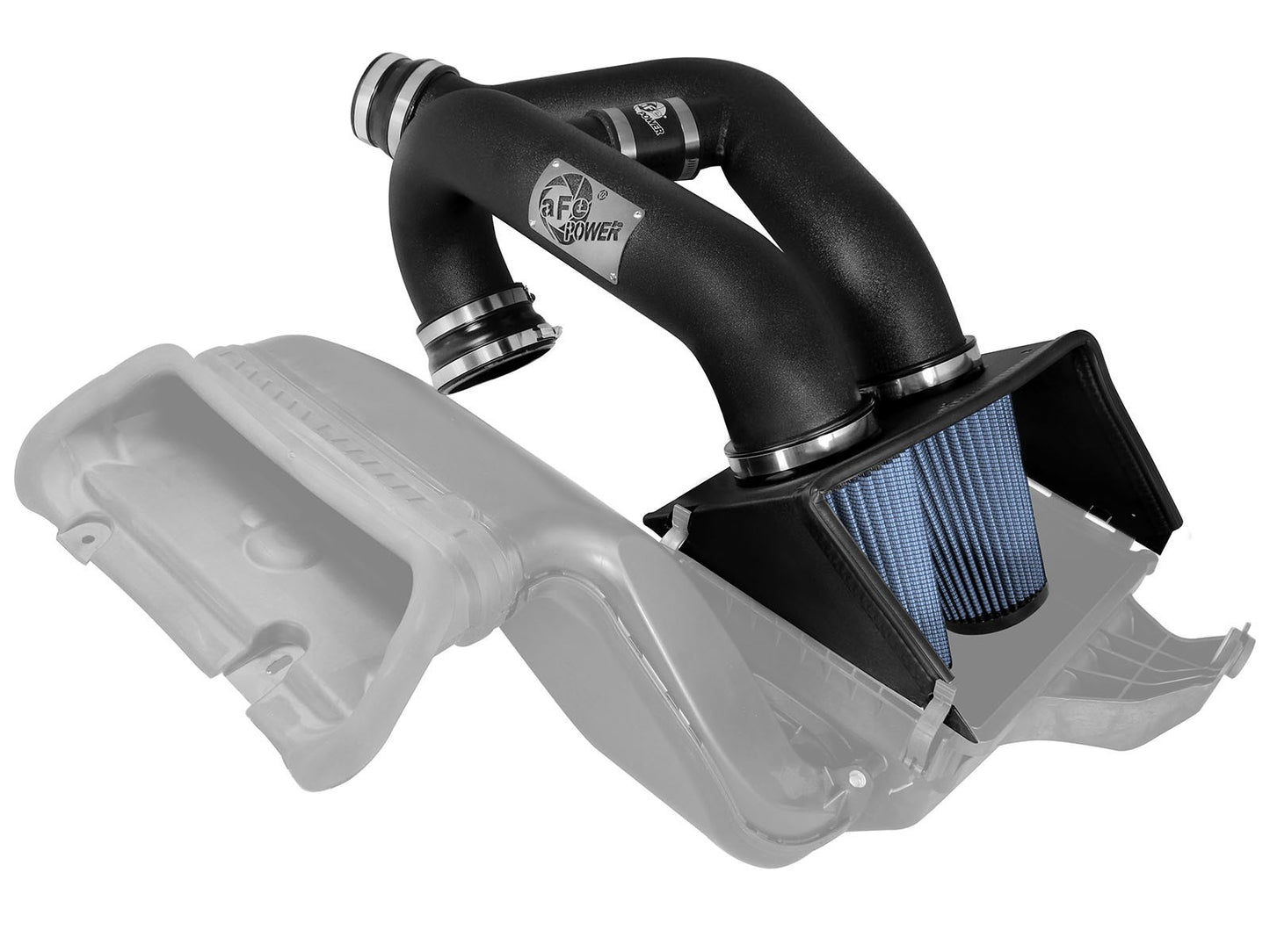 AFE Magnum FORCE Stage-2 Cold Air Intake 2015-2016 Ford F-150 EcoBoost V6-2.7L/3.5L (tt)