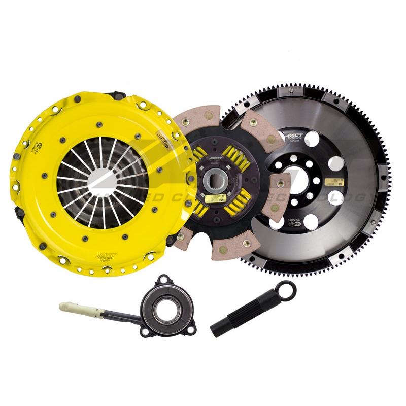 ACT Heavy Duty Race Sprung Clutch 6 Pad & Flywheel Kit 2015-2017 Volkswagen Golf R & Golf GTi