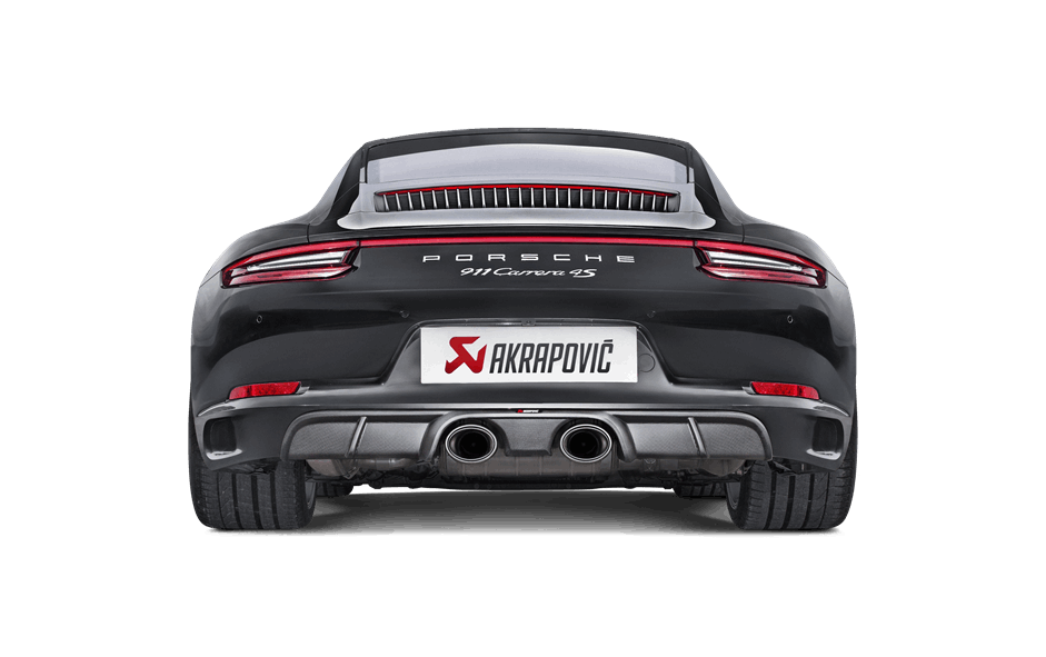 Akrapovič Titanium Slip-On Exhaust System 2017+ Porsche 911 Carrera/S/4/4S/GTS (991.2)