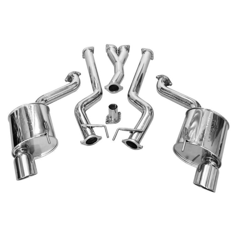 Injen Stainless Steel Cat-back Full Exhaust System 2015-2023 Ford Mustang EcoBoost (2.3L)