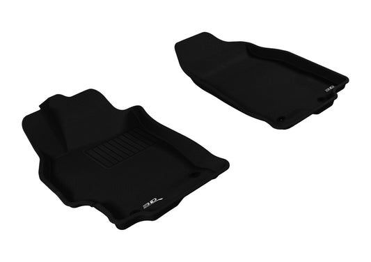 3D MAXpider 2009-2013 Mazda Mazda6 Kagu 1st Row Floormat - Black