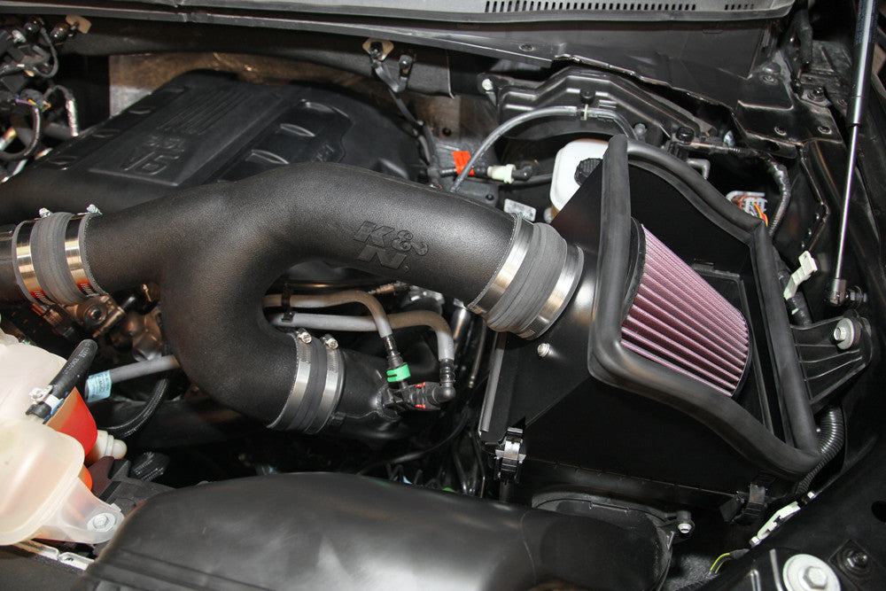 K&N Short Ram Air Intake 2015-2016 Ford F-150 3.6L EcoBoost V6 Turbo