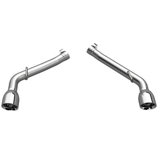 QTP 2010-2013 Chevrolet Camaro SS 6.2L 304SS Eliminator Muffler Delete Axle Back Exhaust w/4.5" Tips