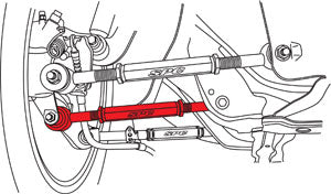 SPC Rear Lower Camber Lateral Link 2003-2007 Honda Accord / 2003-08 Acura 3.2 TL / 2004-2008 Acura TSX