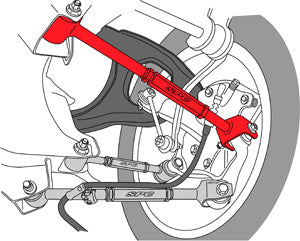 SPC Performance Rear Adjustable Control Arm 2008-2017 Honda Accord / 2009-2014 Acura TL / 2015-2020 TLX / 2009-2014 TSX