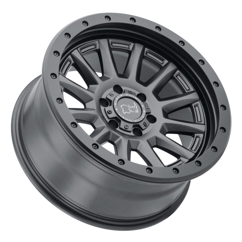 20x9.0 Black Rhino Dugger Gun Black