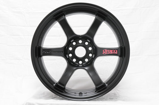 Gram Lights 57DR 18X8.5 +37 5-114.3 Semi Gloss Black