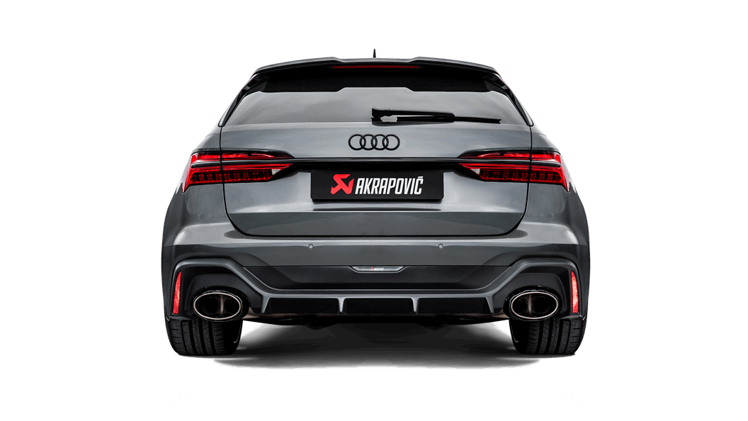 Akrapovič Evolution Line Titanium Exhaust System 2020 Audi RS6/RS7 (C8)