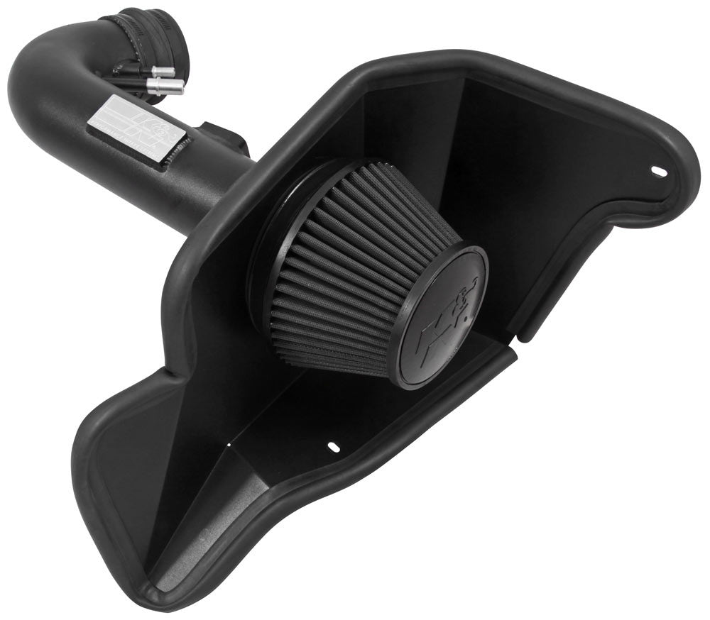 K&N Blackhawk Short Ram Air Intake 2015-2016 Ford Mustang GT 5.0L V8