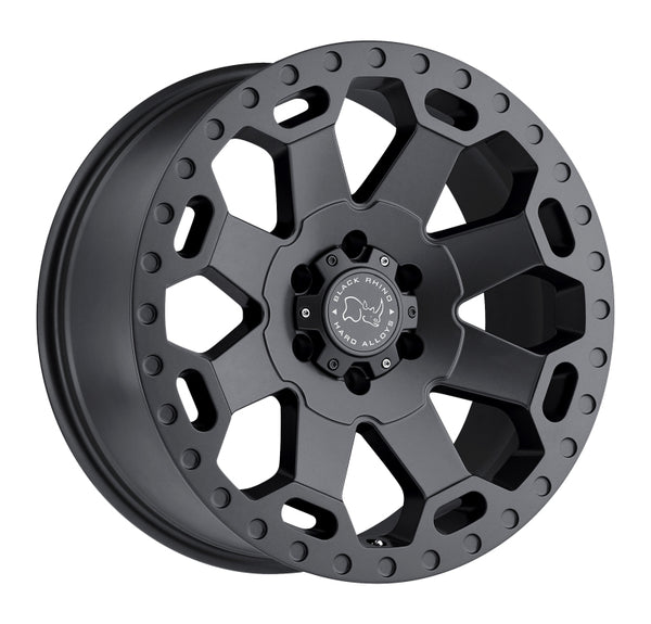 17x9.0 Black Rhino Warlord Matte Gunmetal