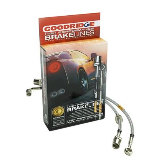 Goodridge Stainless Steel Brake Line Kit 2009–2012 Nissan 370Z