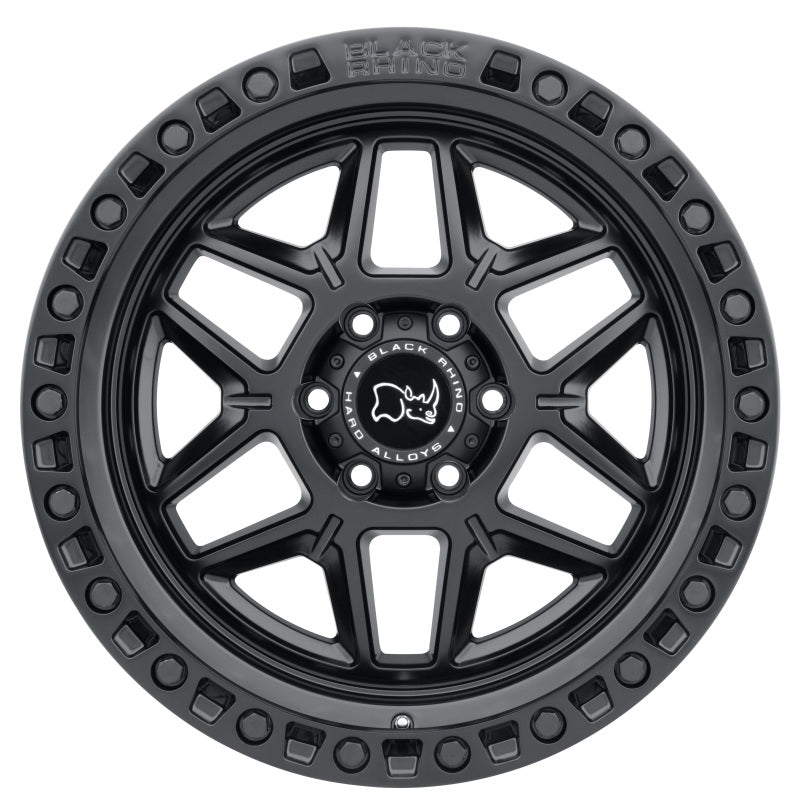 17x9.0 Black Rhino Kelso Matte Black