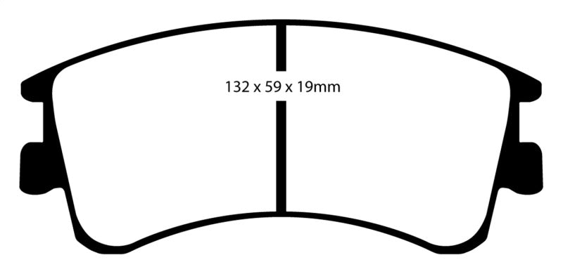 EBC 03-05 Mazda 6 2.3 Redstuff Front Brake Pads