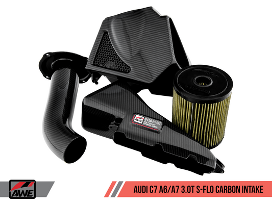 AWE Tuning S-FLO Carbon Intake 2012-2018 Audi A6/A7 (3.0T) C7