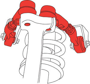 SPC Performance Front Adjustable Upper Multi Link Control Arm Kit 2009-2017 Audi A4/RS4/S4 / 2009-2016 A5/S5