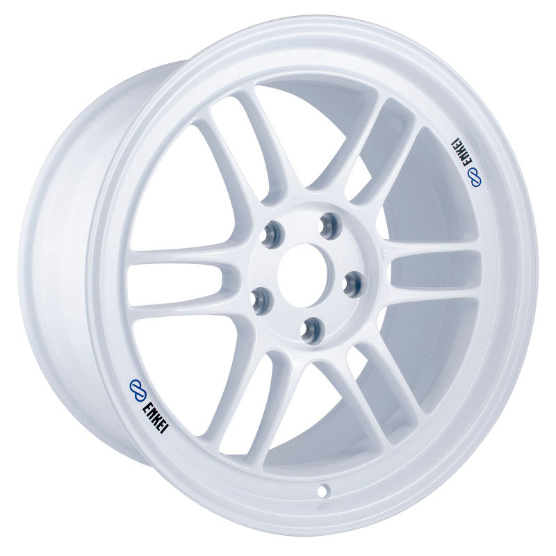 18x9.5 Enkei RPF1 Vanquish White / 5x114.3 / 38mm Offset / 73mm Center Bore