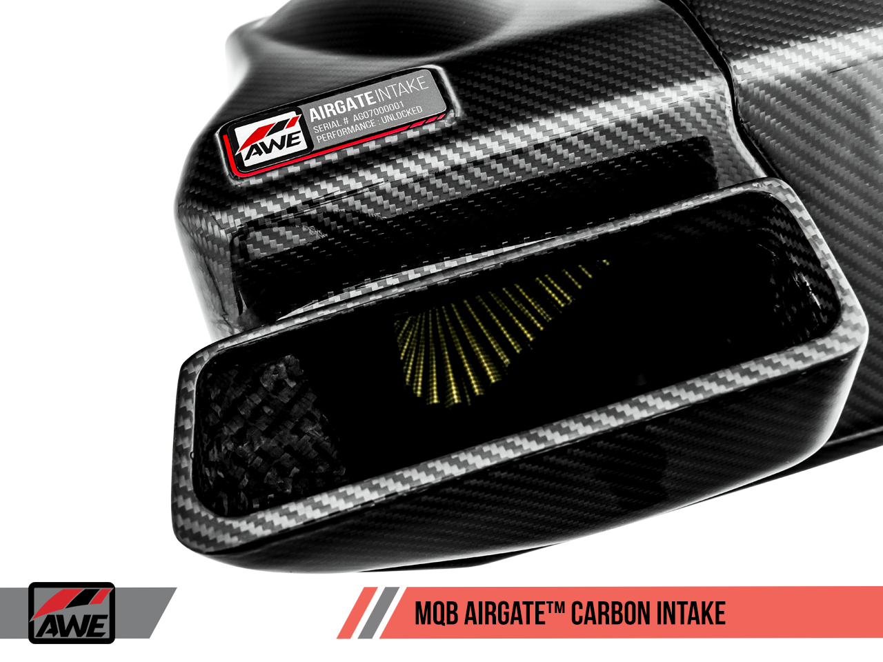 AWE Airgate Carbon Intake Audi/VW MQB 1.8T/2.0T/Golf R