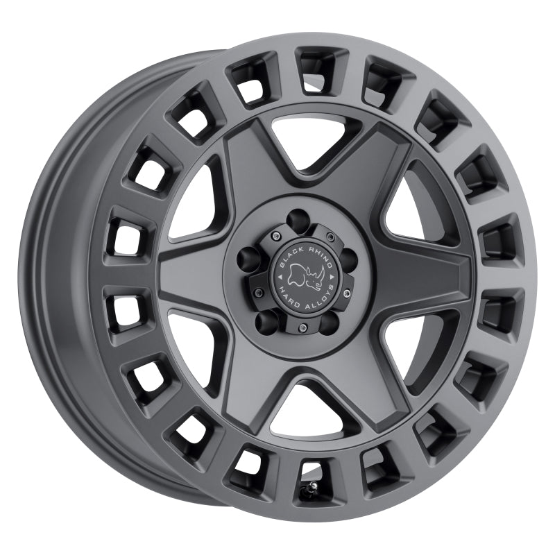 17x8.0 Black Rhino York Matte Gunmetal