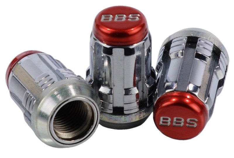 BBS McGard Spline Lug Nut Set 12x1.5 Red