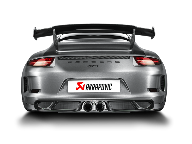 Akrapovič Rear Carbon Fiber Diffuser 2014-2017 Porsche 911 GT3 (991)