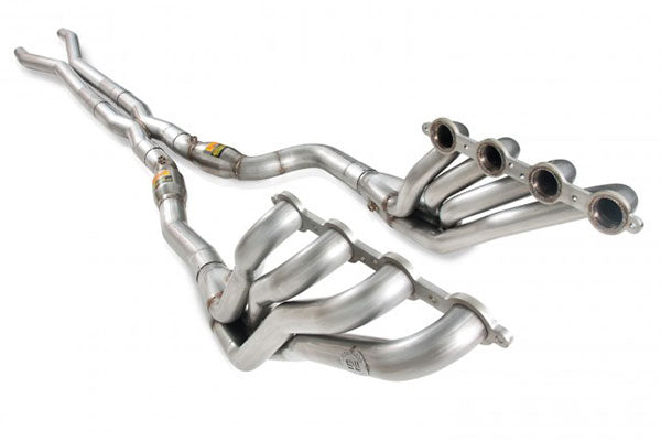 Stainless Works CTS-V Headers 2009-2015 Cadillac featuring 2" primaries with High-Flow Catalytic Converters