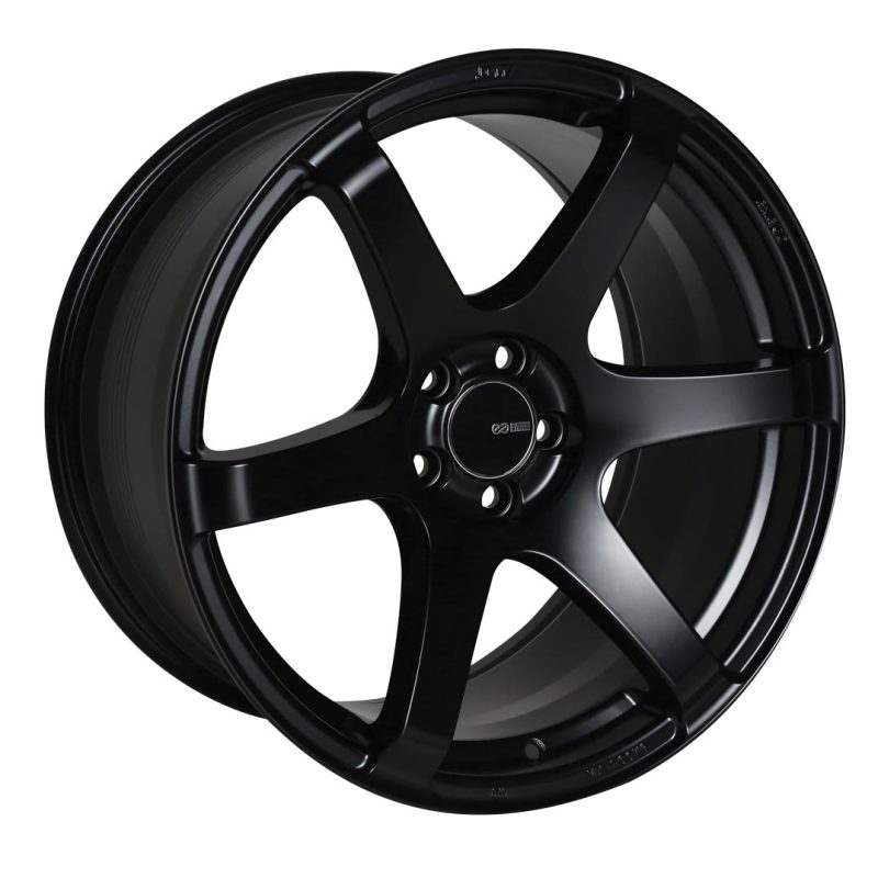 Enkei T6S 18x8 32mm Offset 5x120 Bolt Pattern 72.6 Bore Matte Black Wheel