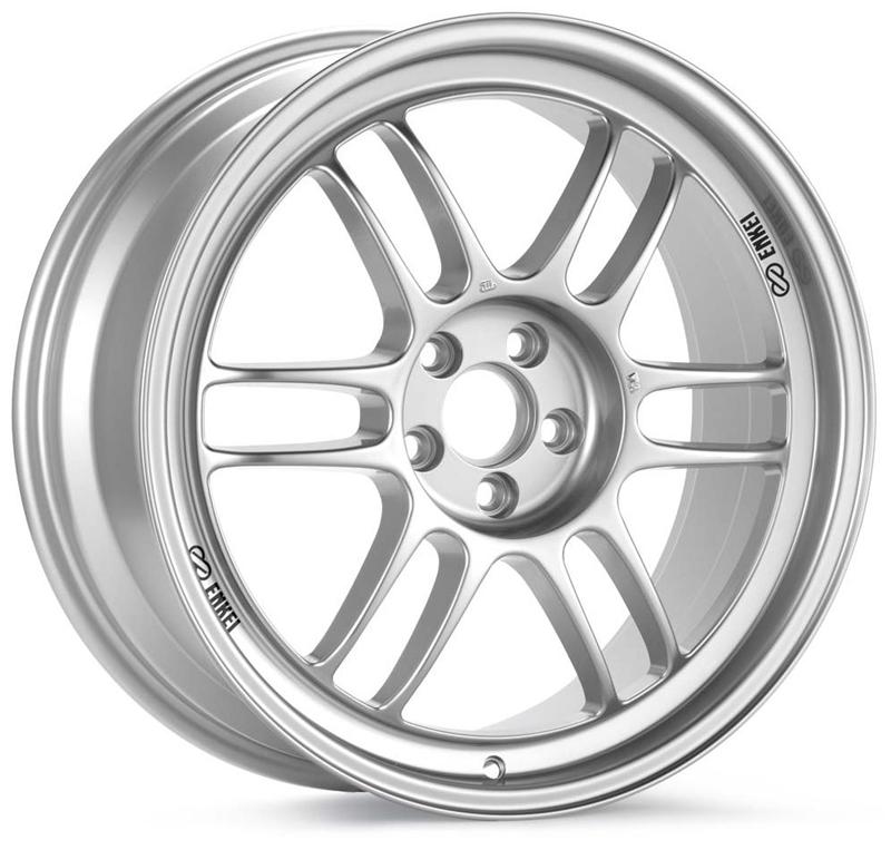 Enkei RPF1 16x7 4x114.3 25mm Offset 73mm Bore Silver Wheel