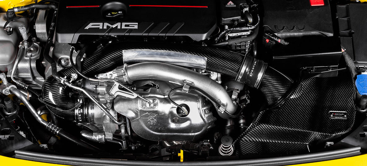 Eventuri Mercedes AMG A35 A250 Black Carbon Turbo Tube