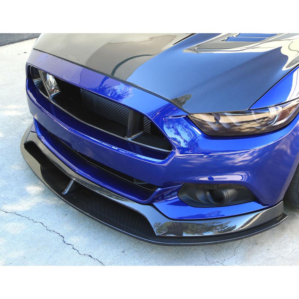 Anderson Composites Type-AR Carbon Fiber Chin Spoiler 2015-2017 Ford Mustang (without performance package)