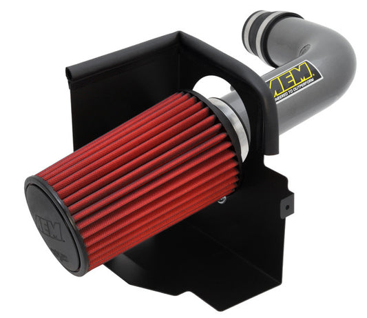 AEM Brute Force Short Ram Intake 2007-2011 Jeep Wrangler 3.6L V6 (Gunmetal Gray)