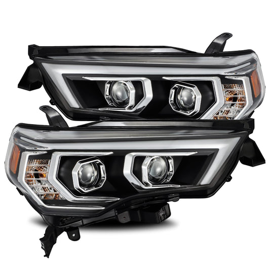 AlphaRex PRO-Series Halogen Projector Headlights-Black 2014-2020 Toyota 4Runner