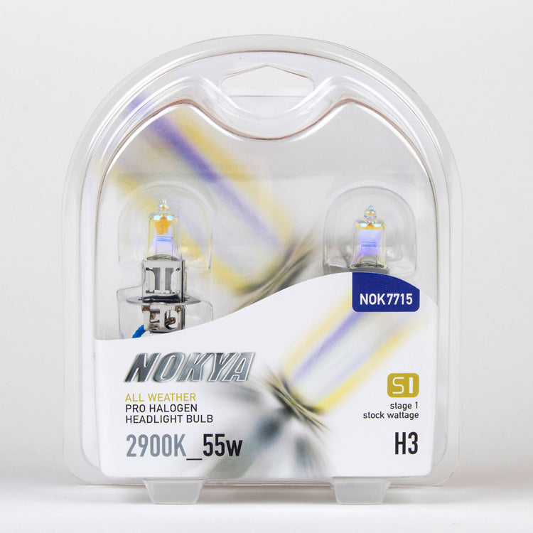 Nokya All Weather 2900K Stage 1 Halogen Bulb H3 55W