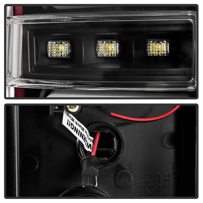 2016-2017 Toyota Tacoma LED Tail Lights - Black