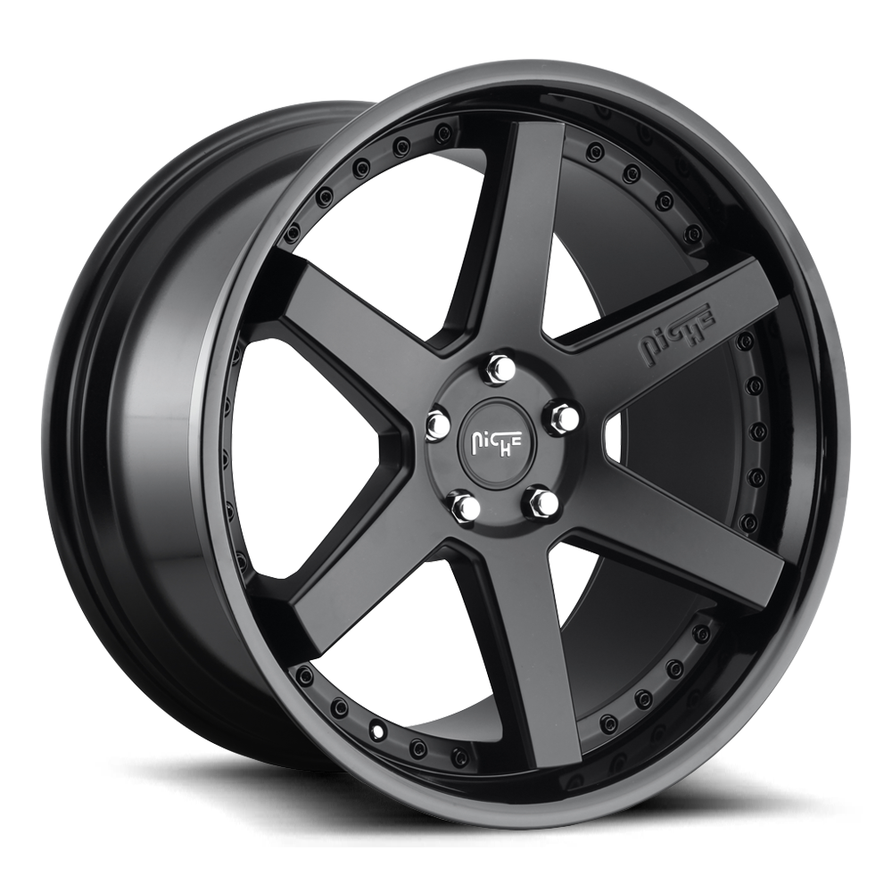 19x10 Niche Sport Altair M192 Gloss Black Matte Black