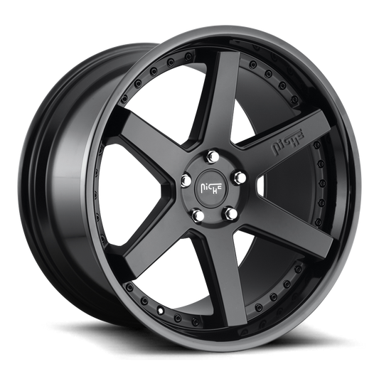 19x10 Niche Sport Altair M192 Gloss Black Matte Black