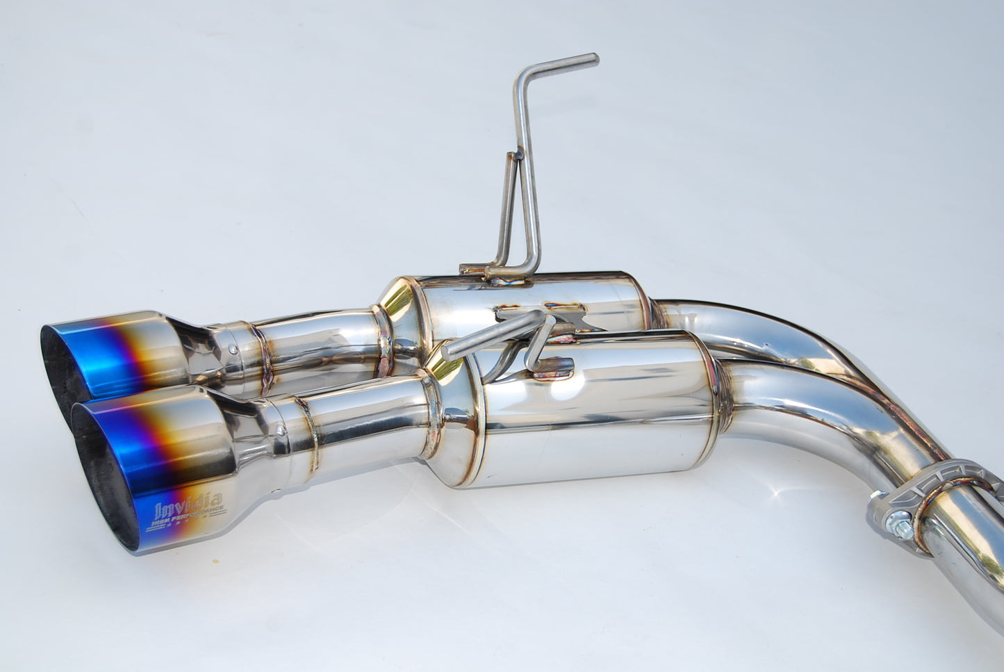 Invidia Gemini Single Layer Quad Titanium Tip Cat-Back Exhaust 2015-2021 Subaru WRX/STI