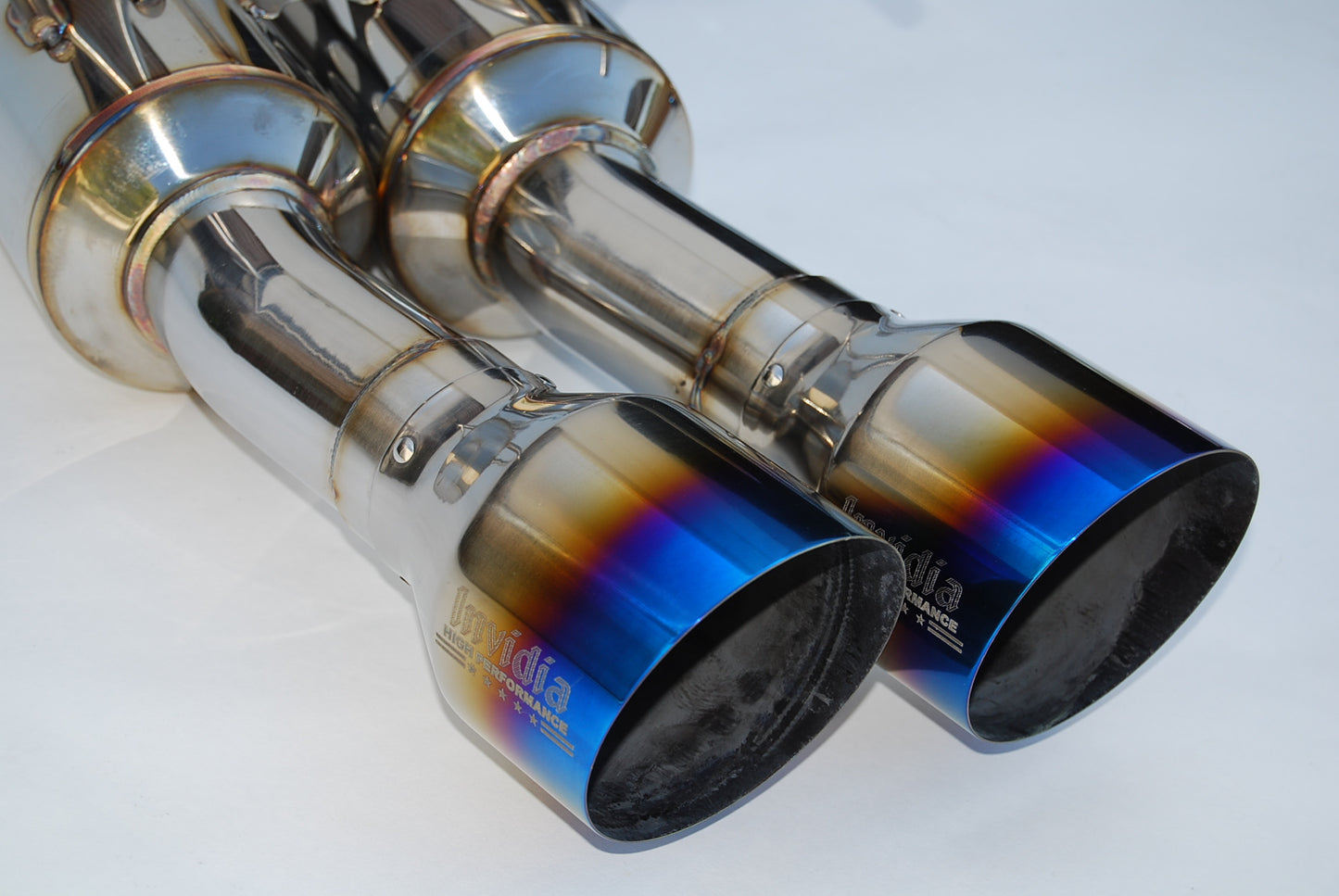 Invidia Gemini Single Layer Quad Titanium Tip Cat-Back Exhaust 2015-2021 Subaru WRX/STI