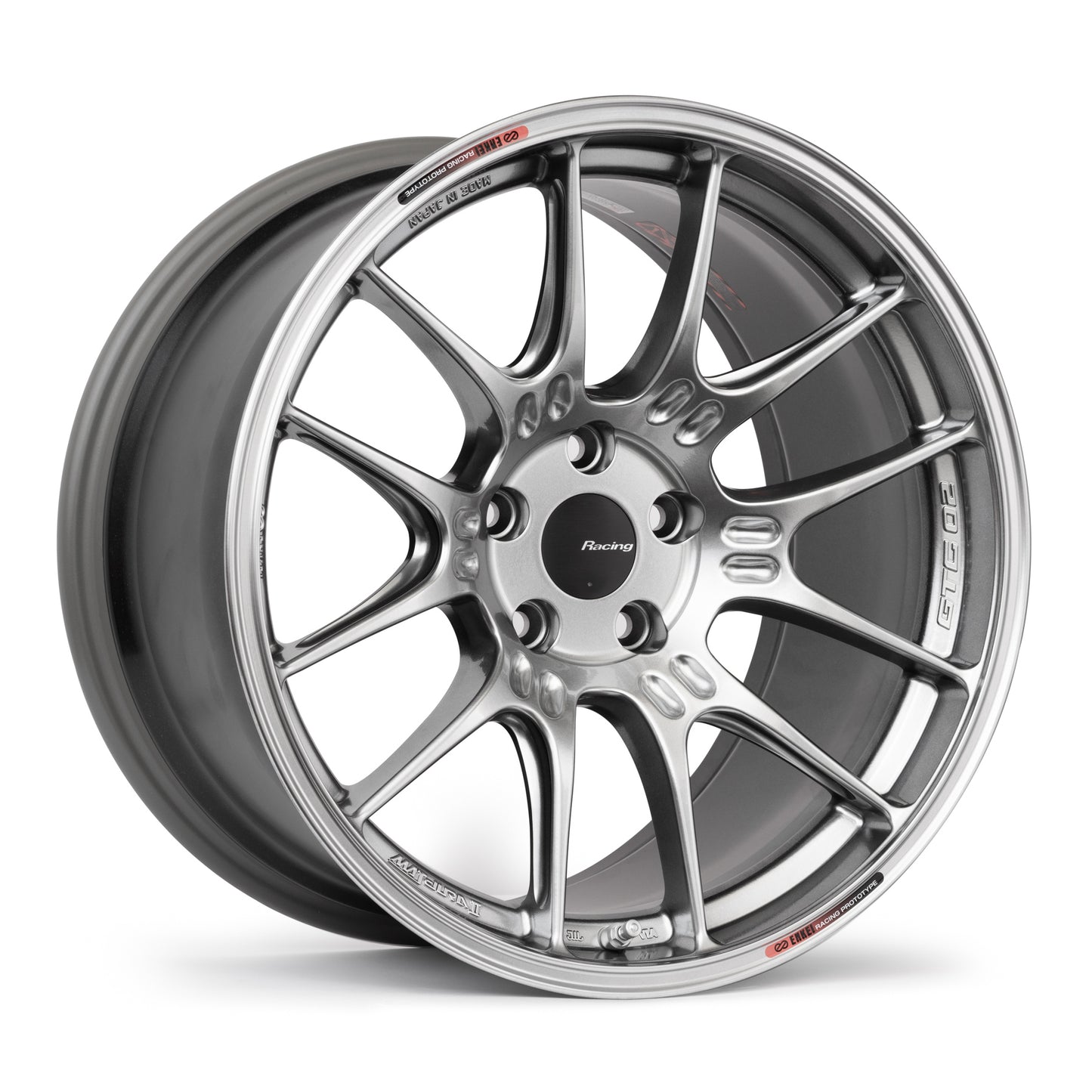 18x10 Enkei Racing GTC02 5x112 (Hyper Silver)