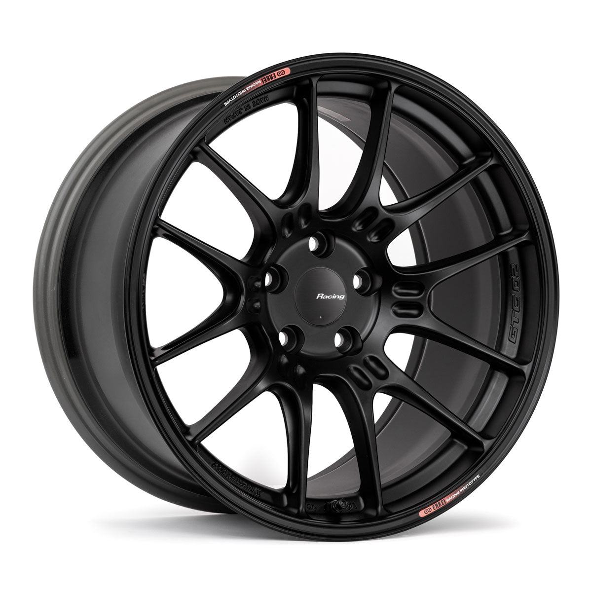 18x9.5 Enkei Racing GTC02 Honda Civic Type R FK8 Fitment Matte Black (5x120)